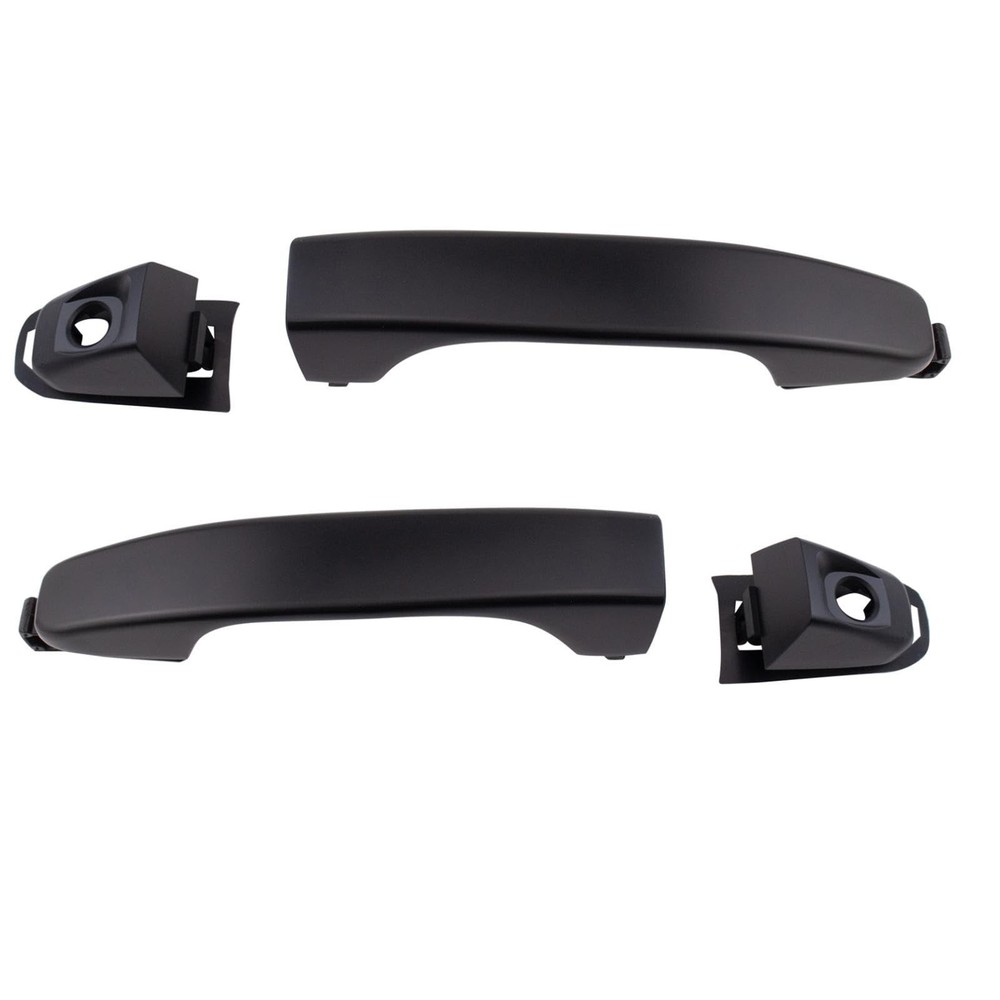 TRQ Left and Right Exterior Door Handle Set Drivers Side Compatible with 2015…