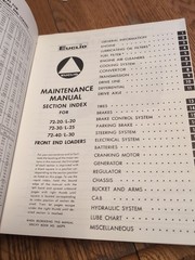 Euclid GM 72-20 30 40 L-20 L-25 L-30 Diesel MAINTENANCE MANUAL Published In 1966