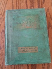 MoTor’s Auto Repair Manual Green 7th Edition 5th Printing HC 1935-1944 Vintage