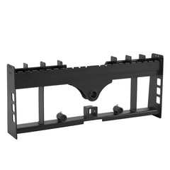 Uimoso 45″ 4000lbs Skid Steer Pallet Frame w/2″ Hitch Receiver and Spear Sleeves