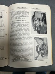 Hercules QX Series 6 Cylinder Engines Operation And Maintenance Manual 1950 ORIG