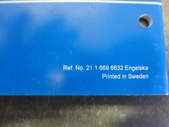 Volvo R134a Air Conditioning Service Manual 21 1 669 6632