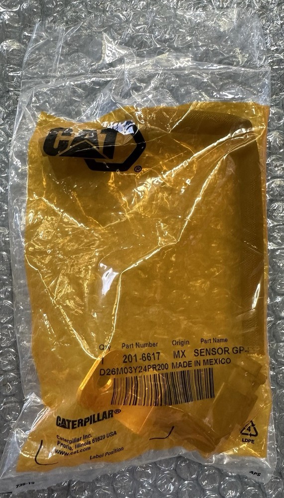 Caterpillar 201-6617 Speed Timing Sensor. 2016617 Genuine Cat. Brand New