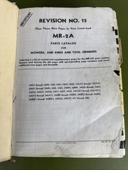 JI Case IH MR-2A + MR-5 Mower Parts Catalog Manuals, + Case 200 Rake C719 + RK1