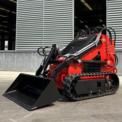 Mini Skid Steer Loader 24HP Gas EPA Rato Engine with Bucket Multiple Attachments