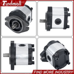 Findmall 5/8″ A-2 Key Shaft Hydraulic Pump 1-4 GPM SAE Cast Iron CCW Operation