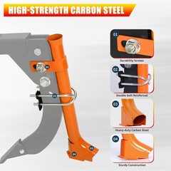 Pipe Layer Attachment Fits Any 3-Point Hitch Mounted Ripper Hitch Lawn Subsoiler