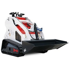 Mini Skid Steer Track Loader B&S Gas Engine with 2 Attachments USA Stock