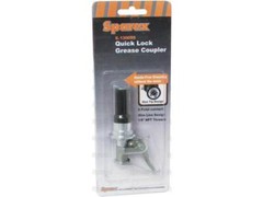 Grease Gun Coupler 1/8 NPT – Push-On Engagement, 8000 PSI, Fits All Fittings