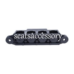 New Red & Black 5/16″ 4 Stud Power Distribution Block -BUSBAR- With Cover
