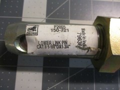 Tisco P2005 Lower Link Pin 150-721