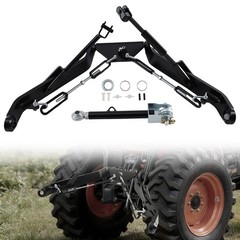 3-Point Hitch for Kubota BX1870 BX1880 BX2200D BX2230D BX22D Black Steel