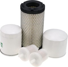 Complete Maintenance Filter Kit for Kubota Tractors: Fits BX, GR, and ZD Models