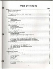 Cat Lift Trucks GM 4.3L (G6) Fuel System Service Manual (99789-84111) {D1247}