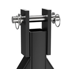 GRAVEE 3 Point Trailer Hitch 2″ Receiver Hitch Category 2 Tractor Compatible
