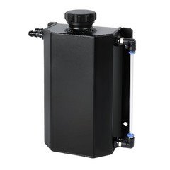 Coolant Overflow TankAluminum Radiator Tank Reservoir Expansion Tank Universal1L