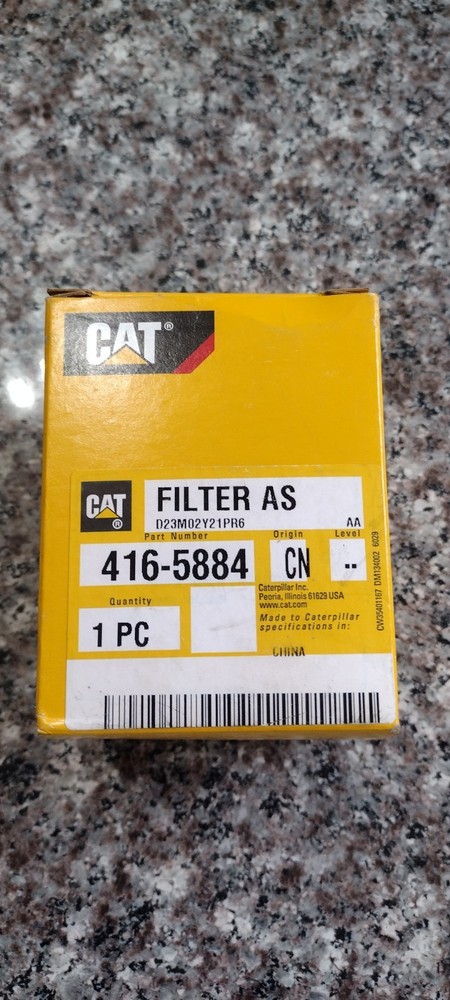 GENUINE CAT 416-5884 Ultra High Efficiency Fuel Filter New Ready To Ship