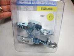 Valley Industries BCS-100-CSK Nozzle Body Boom Clamp 1″ Square (2 Pack)