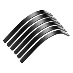 VEVOR 6 Pack Landscape Rock Rake Tines Replacement 1″ x 5/16″ Bolt-on Mount