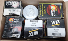 LOT OF PARTS MASTER AND WIX NOS FILTERS REF # 112325-1249