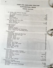 Case 870 Tractor Service Manual Parts Catalog Operators Owners Set SN 8736001-Up