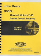 Detroit Diesel 2-53 Engine Service Repair Manual 440D 435 Tractor sm2028