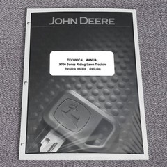 John Deere X710 X730 X734 X738 X739 Technical Service Repair Manual – TM142319