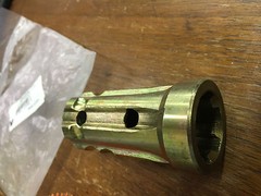 PTO Adapter Increasure 1 3/8 X 6 M, 1 1/8 X 6 F Valley Industries 552PA New