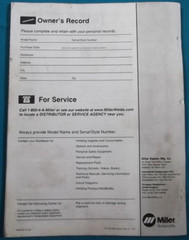BOBCAT 250-NT WELDER GENERATOR OWNERS OPERATION & MAINTENANCE MANUAL