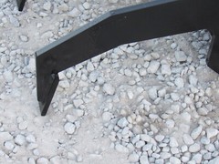 3 Tine Ripper Soil Tiller Conditioner Fits Mini Skid Steer – Free Shipping