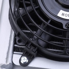 FOR H12 / QH12 MINI EXCAVATOR ATTACHMENT RADIATOR PLUS HYDRAULIC OIL COOLER FAN
