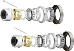Bearings Kit Compatible with 3500lbs 1-1/16” to 1-3/8” Trailer Axles, 2 sets