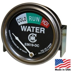 IH INTERNATIONAL Super A Water Temp Gauge 19-1/4″ line USA Made 53619DC