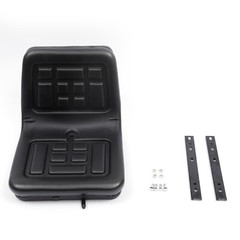 New Tracks Thickly-padded Seat & Backrest w/ 140 mm Slide Universal Tractor Seat