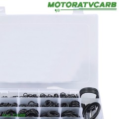 ALL-CARB 1086Pcs 32Size SAE O Ring Assortment Kit with 4 Pick & Hook, ID:1/8”-2”