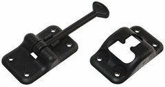 RV Designer E232, Plastic Door Holder, T Style, 3-1/2 inch, Black, Entry Door…