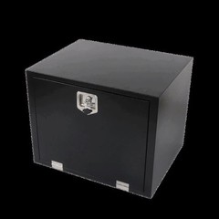 Tool Box Black, size 30″*24″*24″, single lock, double pull cableMT018055