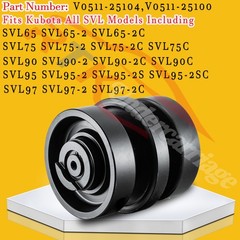 Bottom Roller For Kubota SVL75-2 SVL65 SVL75 SVL90 SVL95 SVL97 SVL97-2 SVL75-2C