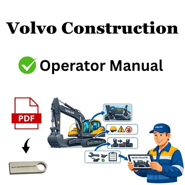 Volvo SD110B A Soil Compactor Operator Manual On USB