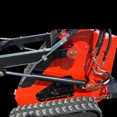 AGT LRT23 1 Ton Mini Skid Steer Loader with RATO R740 Engine Stand Behind