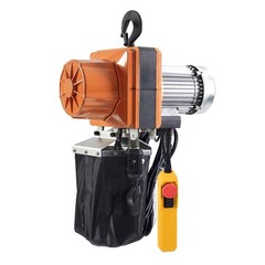 Electric Chain Hoist, 2200 lbs/1 ton Capacity, 10 ft Lifting Height, 10 ft/min S