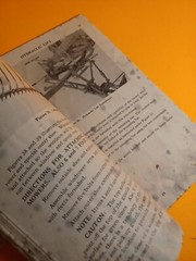Vintage Original Case Power Mower Model TA-7 Semi Mounted Operators Manual