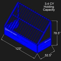 NEW! Bear Iron Works Grizzly Rock Screen c/w a Removable Screen You Customize