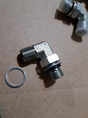 M14x1.5 Din 90° Male To Male Chinese Mini Excavator And Attachments Fitting