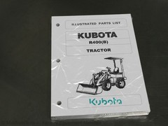 Kubota R400(B) Tractor Parts Manual Exploded View Diagram Book