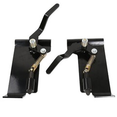 Conversion Adapter Latch Box & 1/2″ Mount Plate for Skid Steer Quick Tach Attach