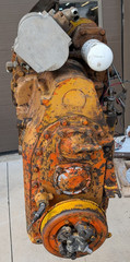 Pettibone Clark 18000 Powershift Transmission 2000 Torque Conveter Long Drop Box
