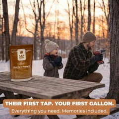 Complete Maple Syrup Tapping Kit for First-Time Makers