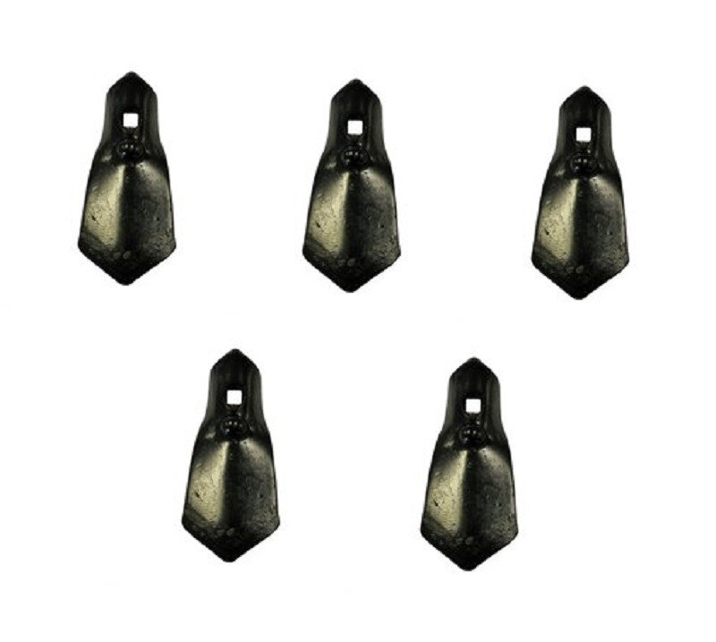 5 of S-Tine Sweeps 2.75″ x 1/4″ Thick w/ 3/8″ Bolt Hole (3/8″ x 1.25″ Head Bolt)