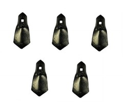 5 of S-Tine Sweeps 2.75″ x 1/4″ Thick w/ 3/8″ Bolt Hole (3/8″ x 1.25″ Head Bolt)